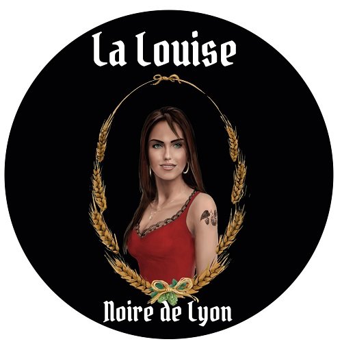 Bière La Louise Noire de Lyon